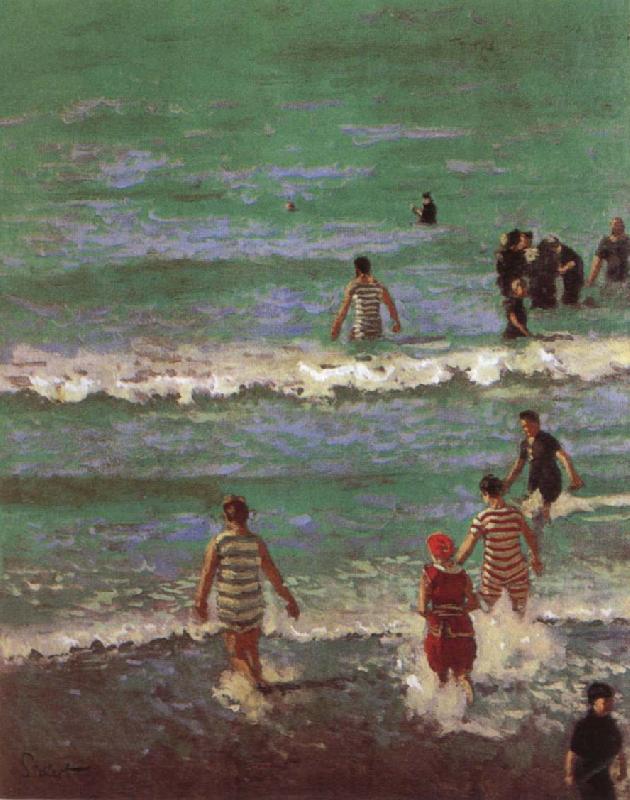 Walter Richard Sickert Bathers at Dieppe china oil painting image